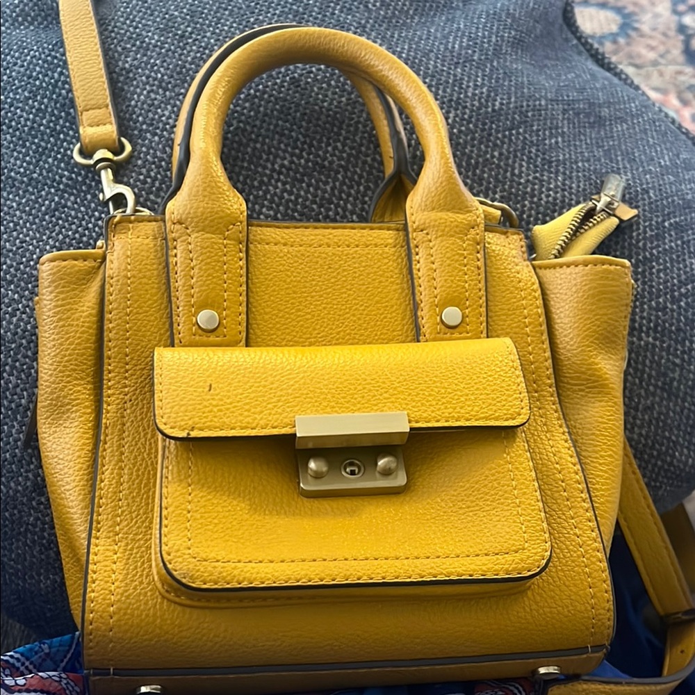 Yellow Leather Handbag